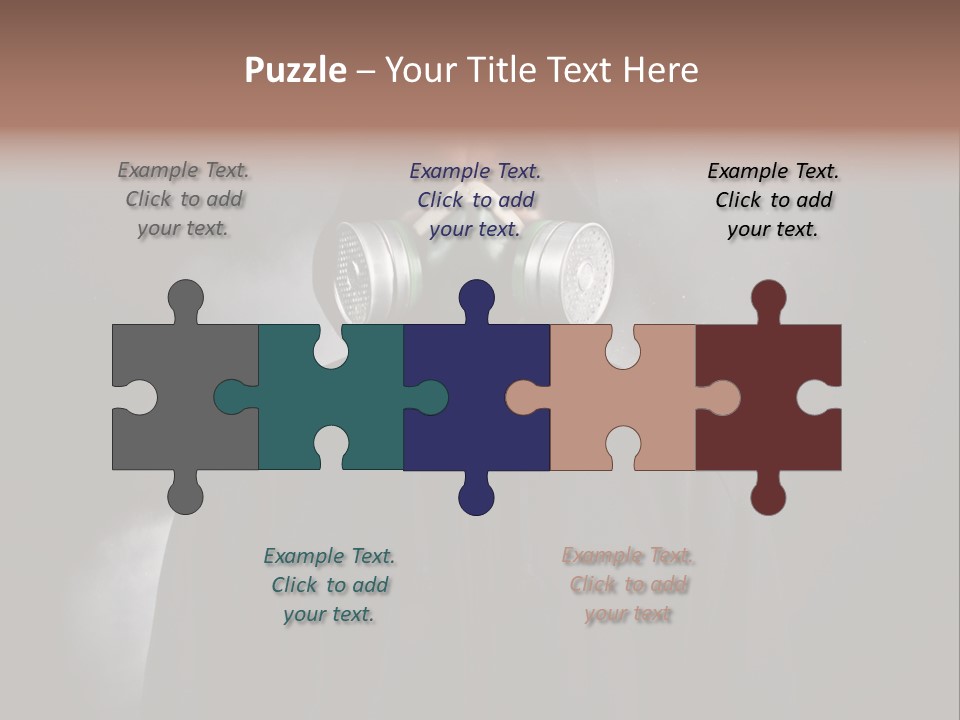 Black Toxic Protection PowerPoint Template