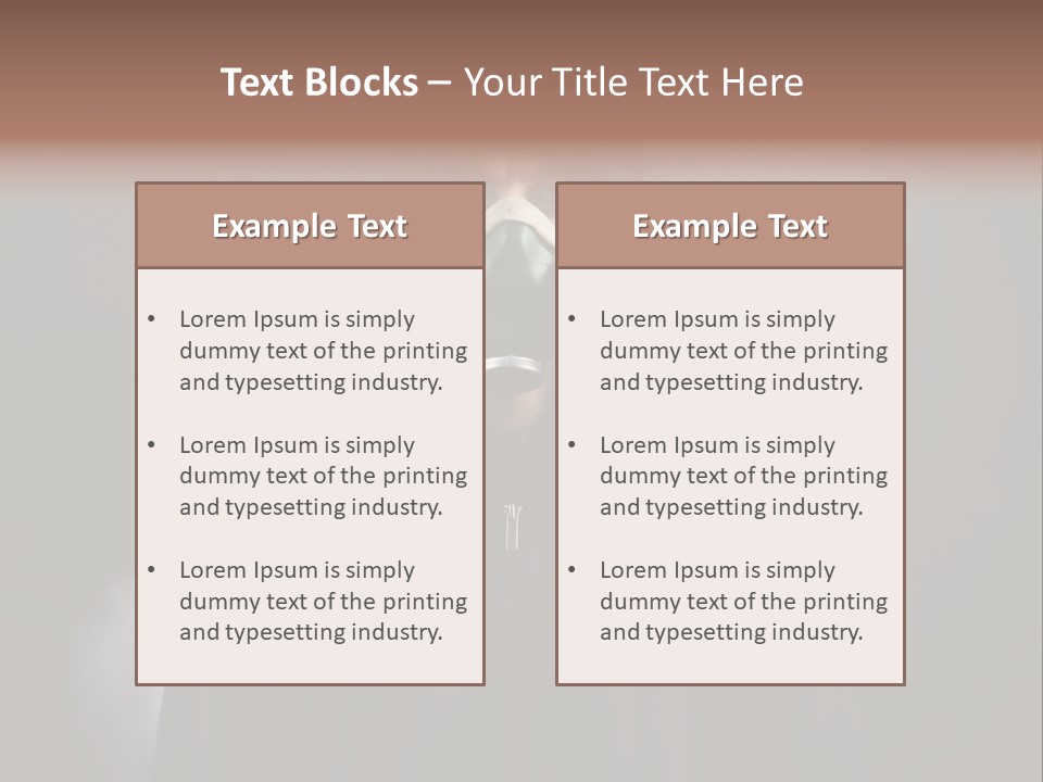 Black Toxic Protection PowerPoint Template