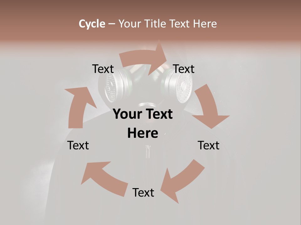 Black Toxic Protection PowerPoint Template
