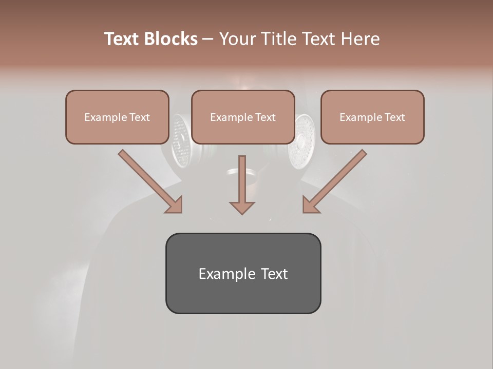 Black Toxic Protection PowerPoint Template