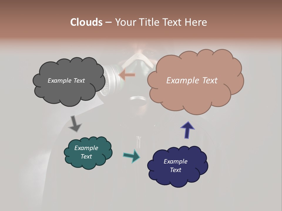 Black Toxic Protection PowerPoint Template