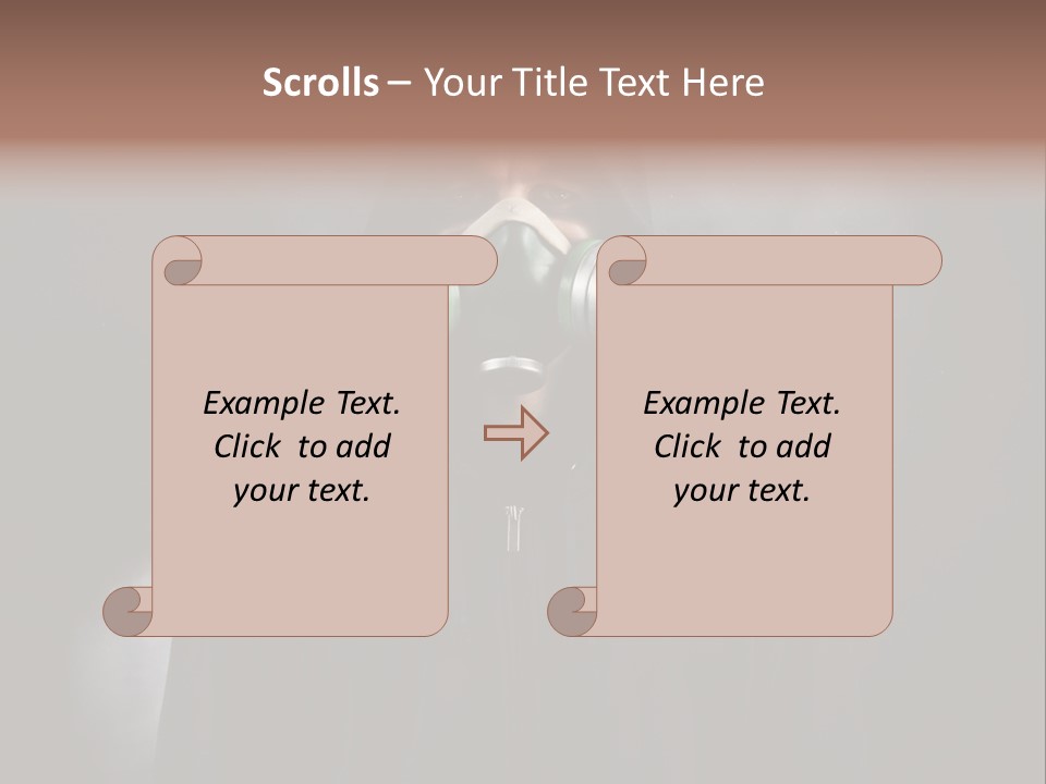 Black Toxic Protection PowerPoint Template