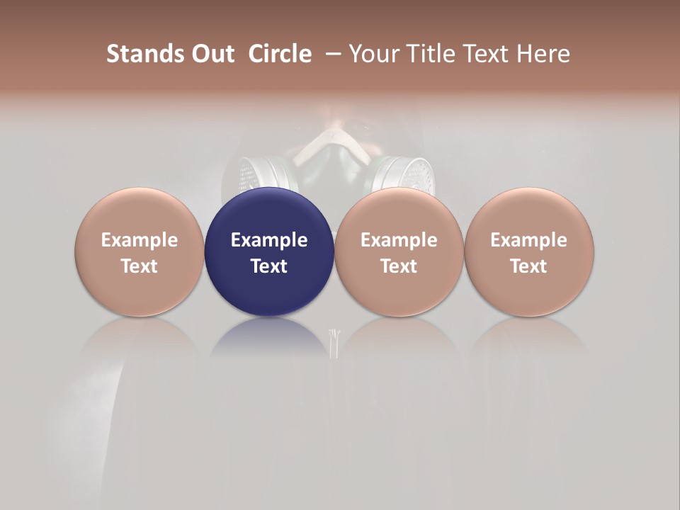 Black Toxic Protection PowerPoint Template