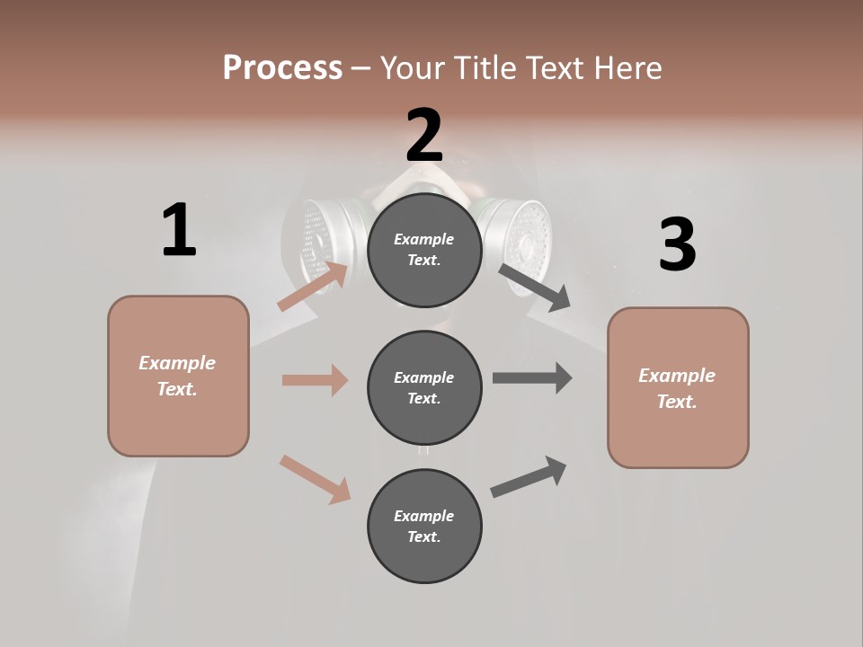 Black Toxic Protection PowerPoint Template