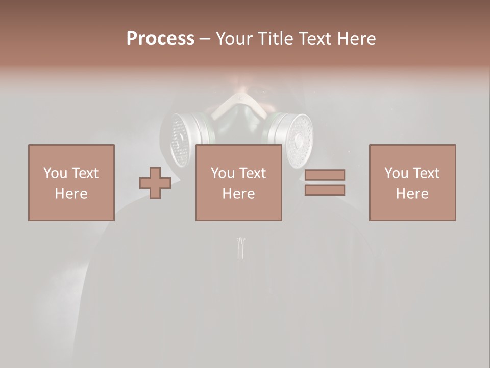Black Toxic Protection PowerPoint Template