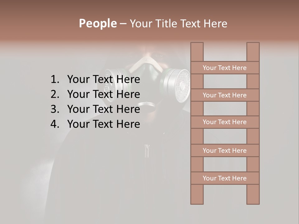Black Toxic Protection PowerPoint Template