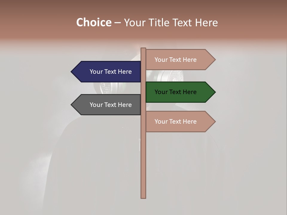 Black Toxic Protection PowerPoint Template