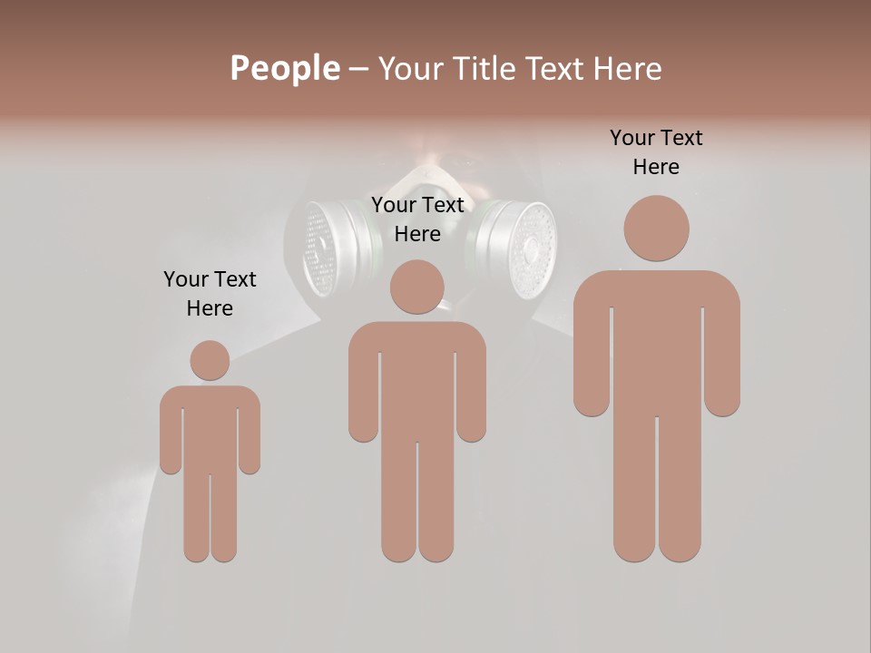 Black Toxic Protection PowerPoint Template