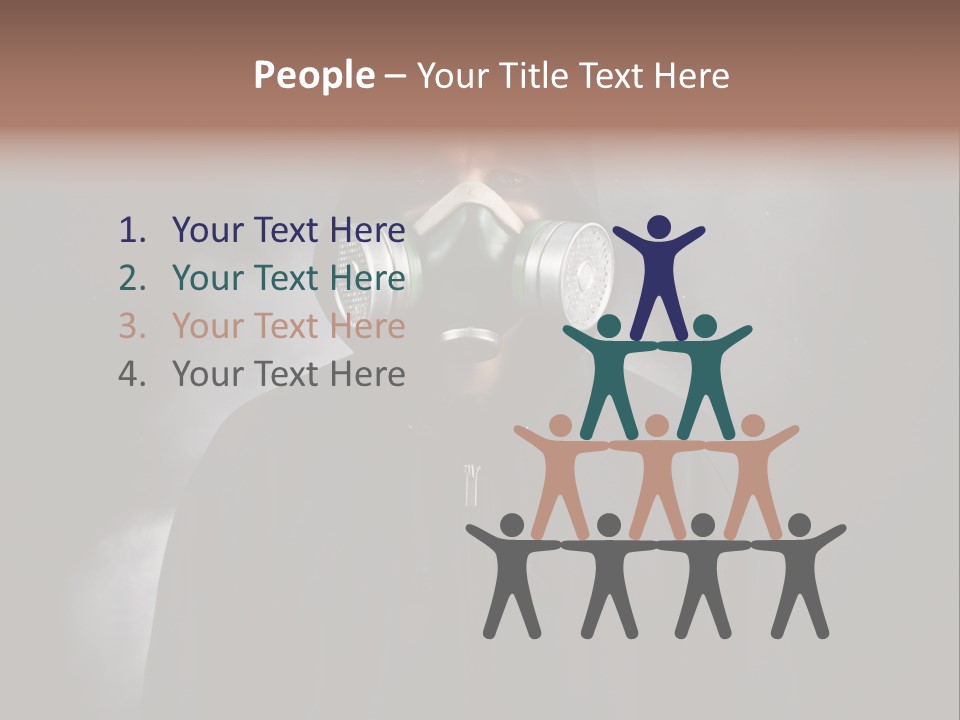 Black Toxic Protection PowerPoint Template