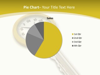 Lock Object Security PowerPoint Template