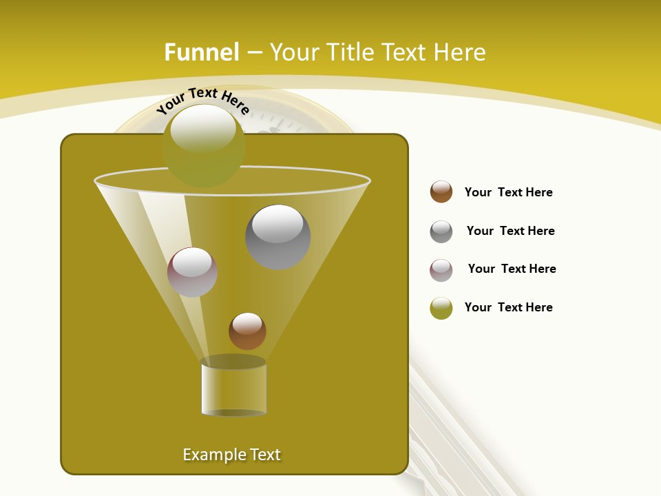 Lock Object Security PowerPoint Template