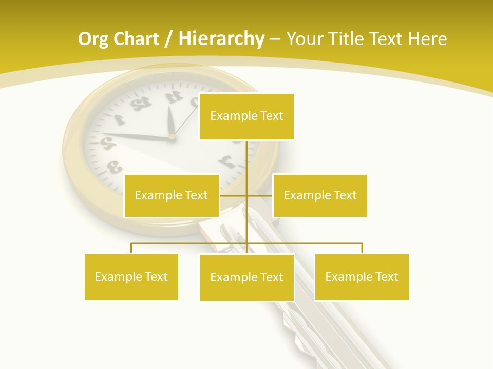 Lock Object Security PowerPoint Template