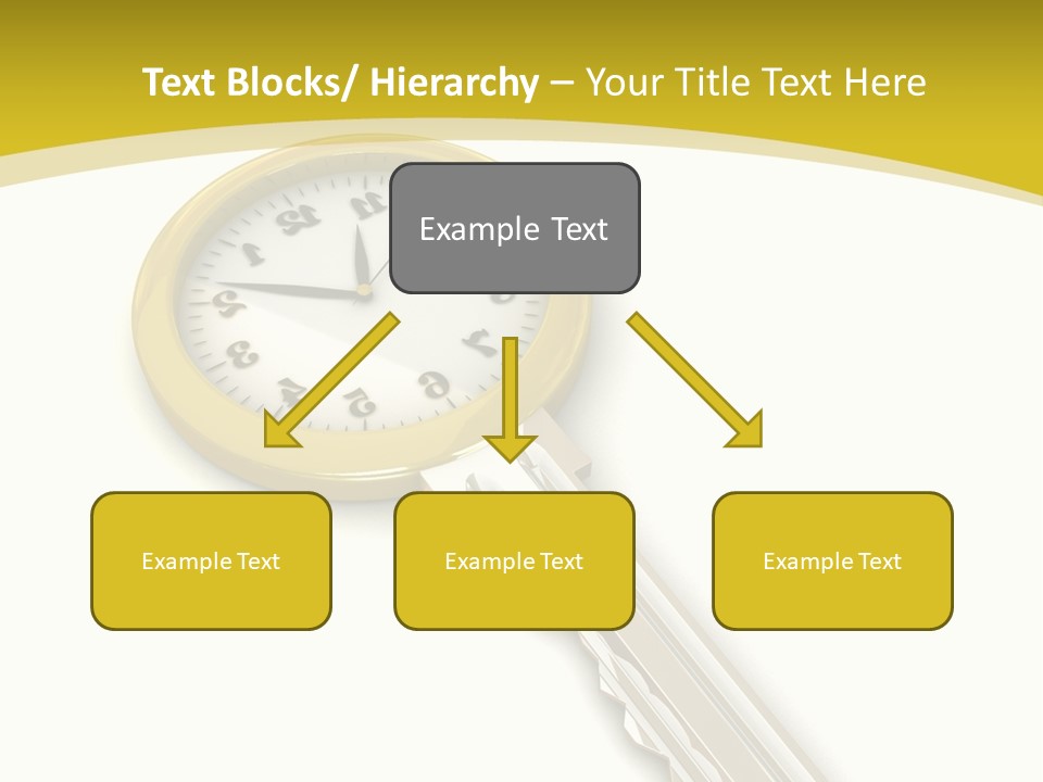 Lock Object Security PowerPoint Template