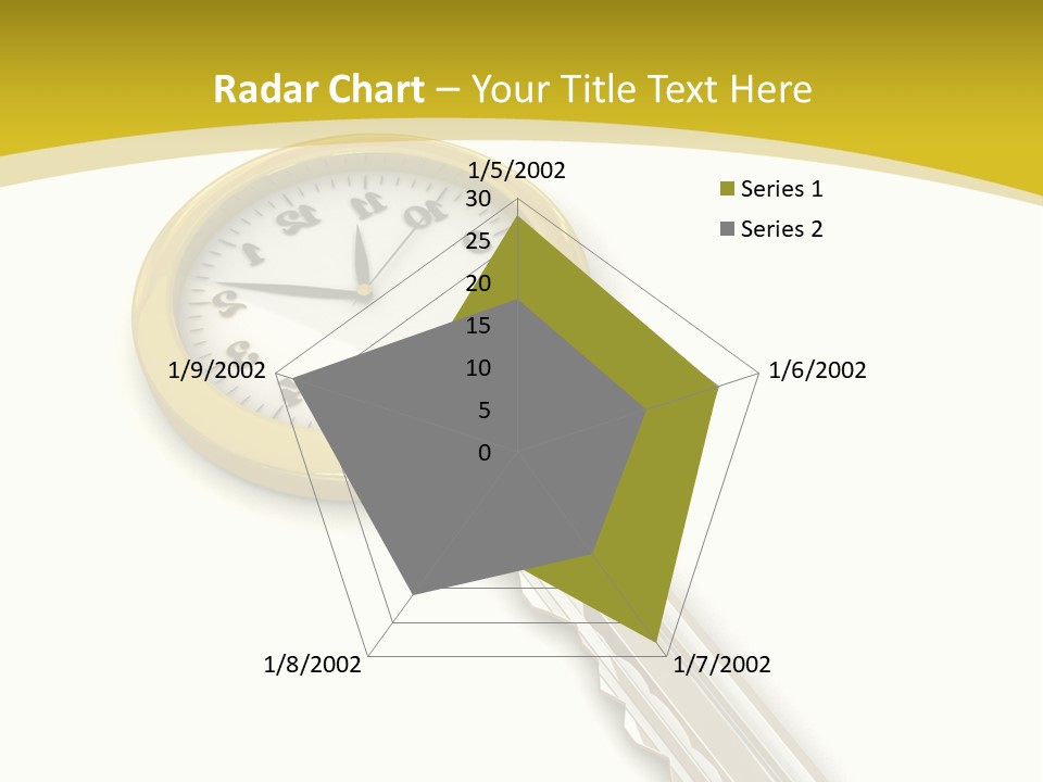 Lock Object Security PowerPoint Template