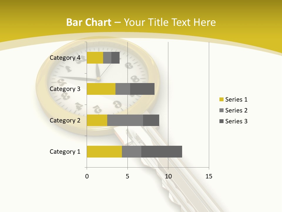 Lock Object Security PowerPoint Template