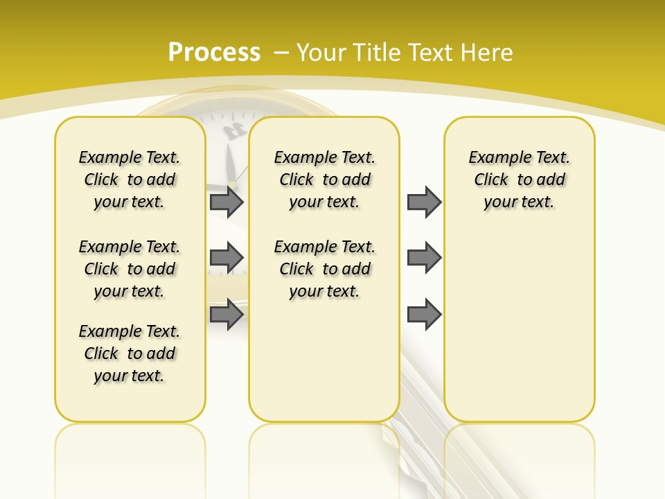 Lock Object Security PowerPoint Template
