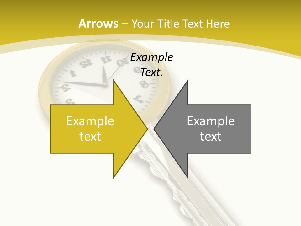 Lock Object Security PowerPoint Template