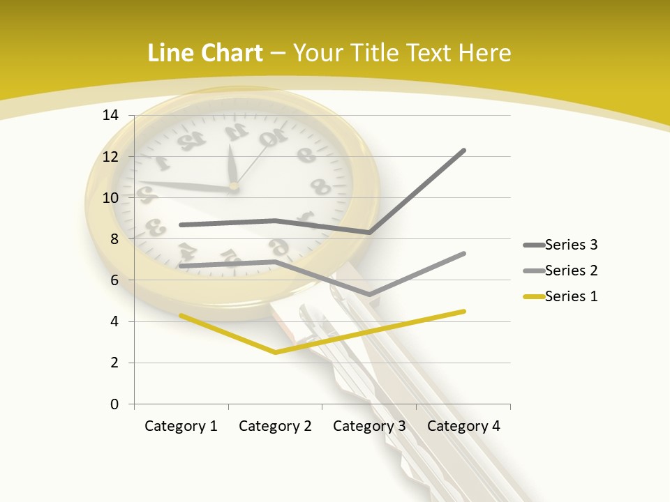Lock Object Security PowerPoint Template