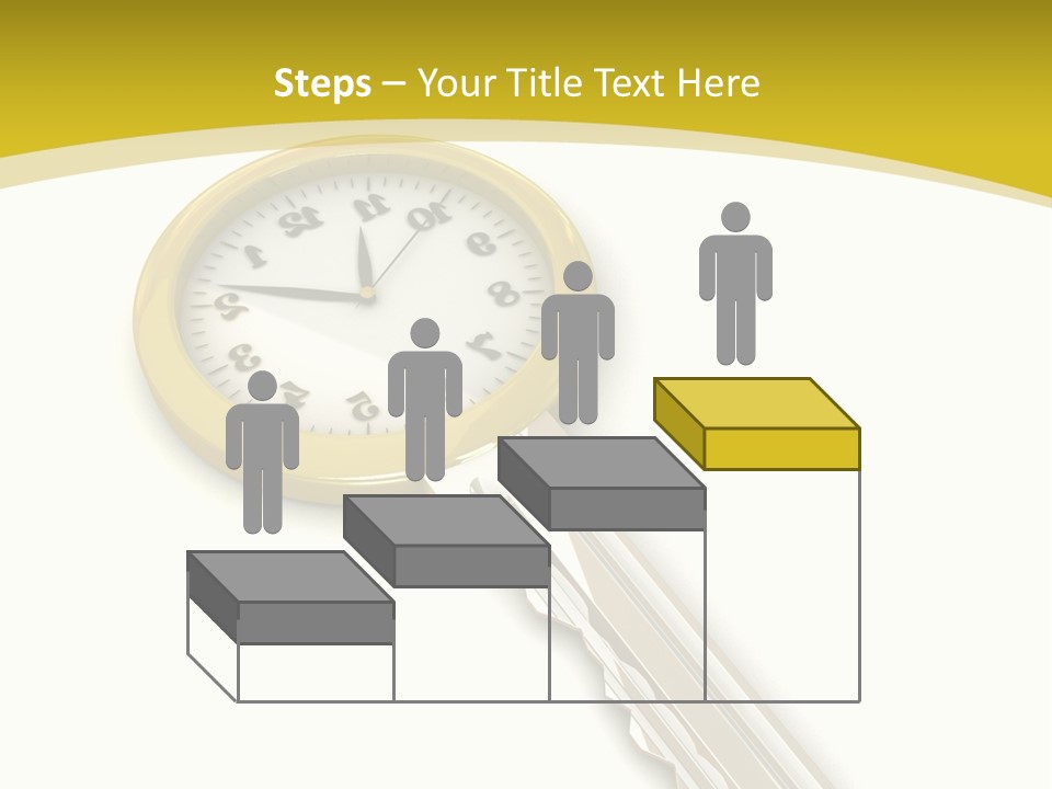 Lock Object Security PowerPoint Template