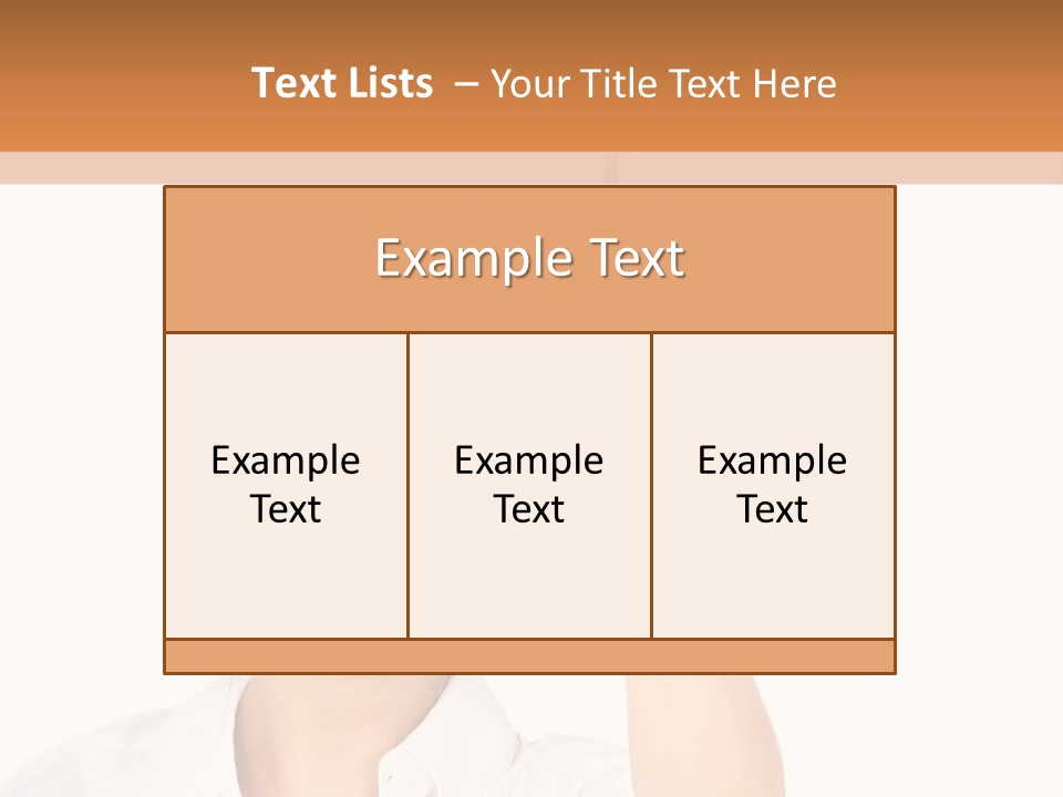Woman Pin Decoration PowerPoint Template