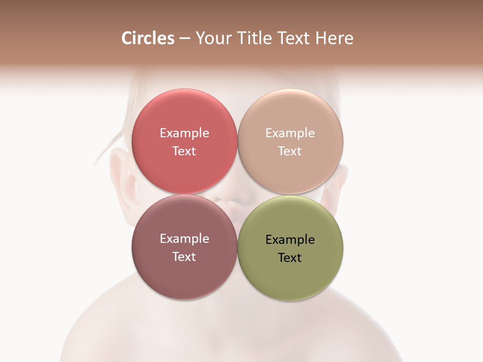 One Isolated Person PowerPoint Template