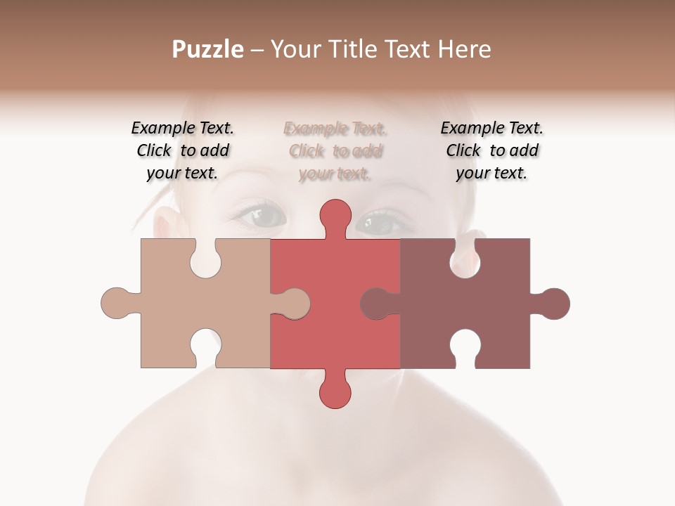 One Isolated Person PowerPoint Template