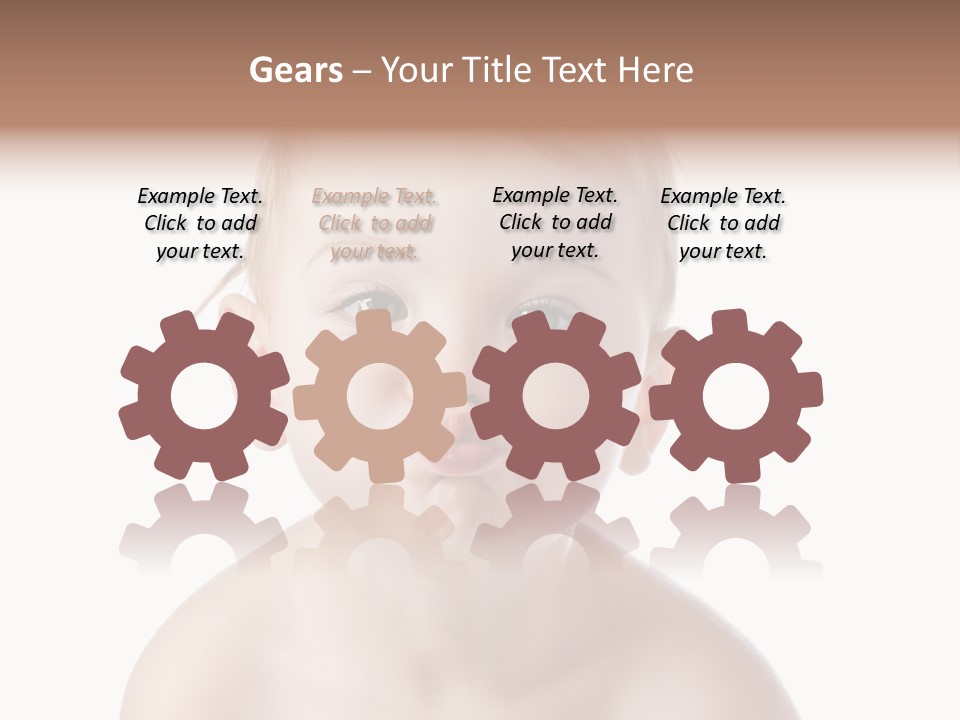 One Isolated Person PowerPoint Template