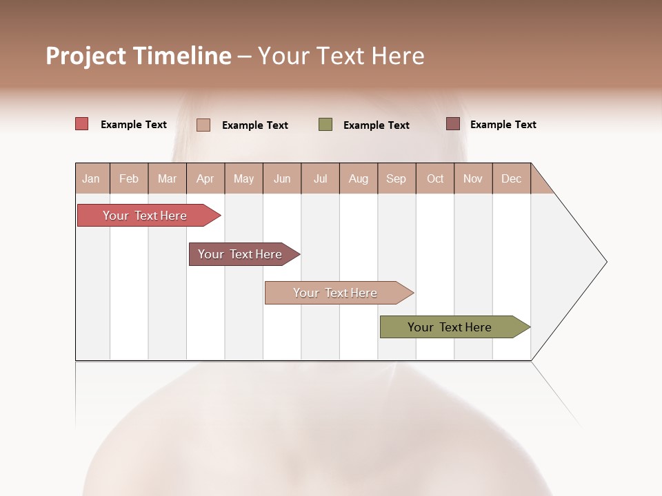 One Isolated Person PowerPoint Template