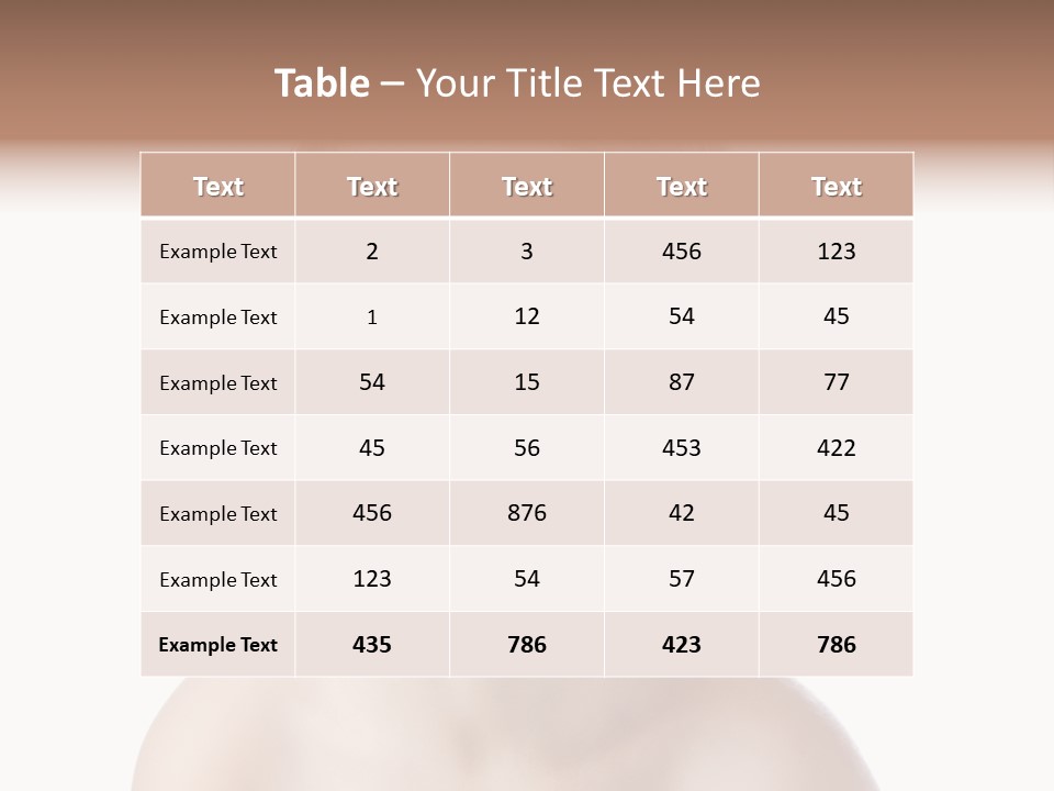 One Isolated Person PowerPoint Template
