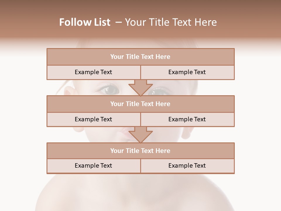 One Isolated Person PowerPoint Template