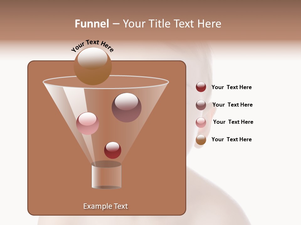 One Isolated Person PowerPoint Template