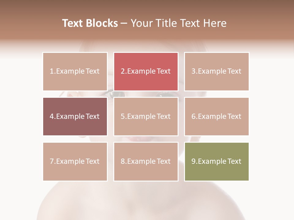 One Isolated Person PowerPoint Template