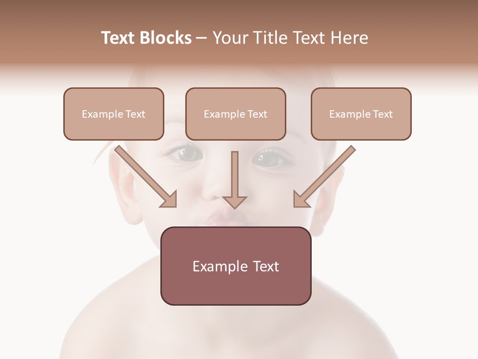 One Isolated Person PowerPoint Template