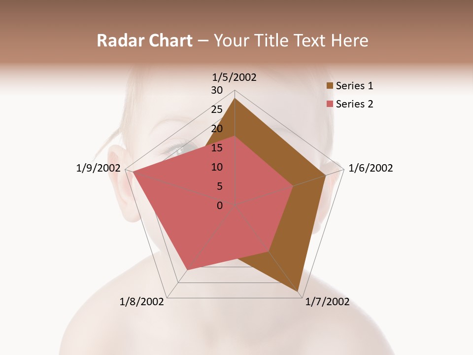 One Isolated Person PowerPoint Template
