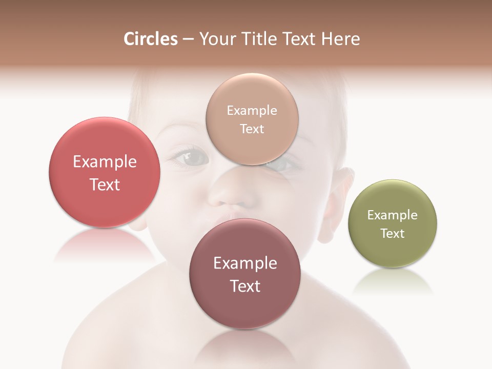 One Isolated Person PowerPoint Template