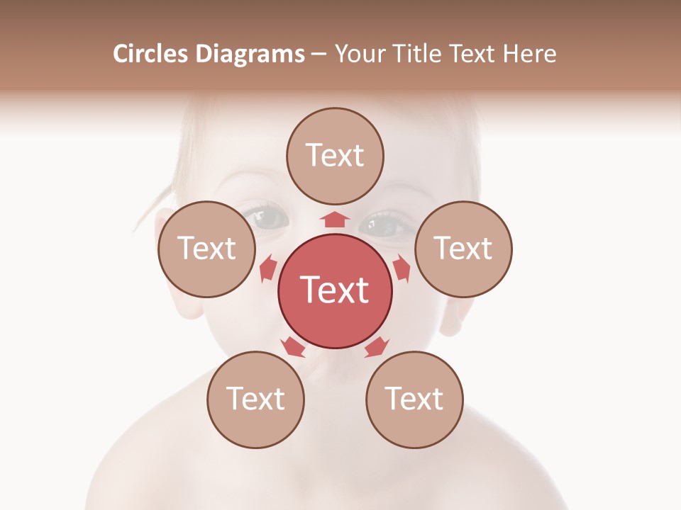 One Isolated Person PowerPoint Template