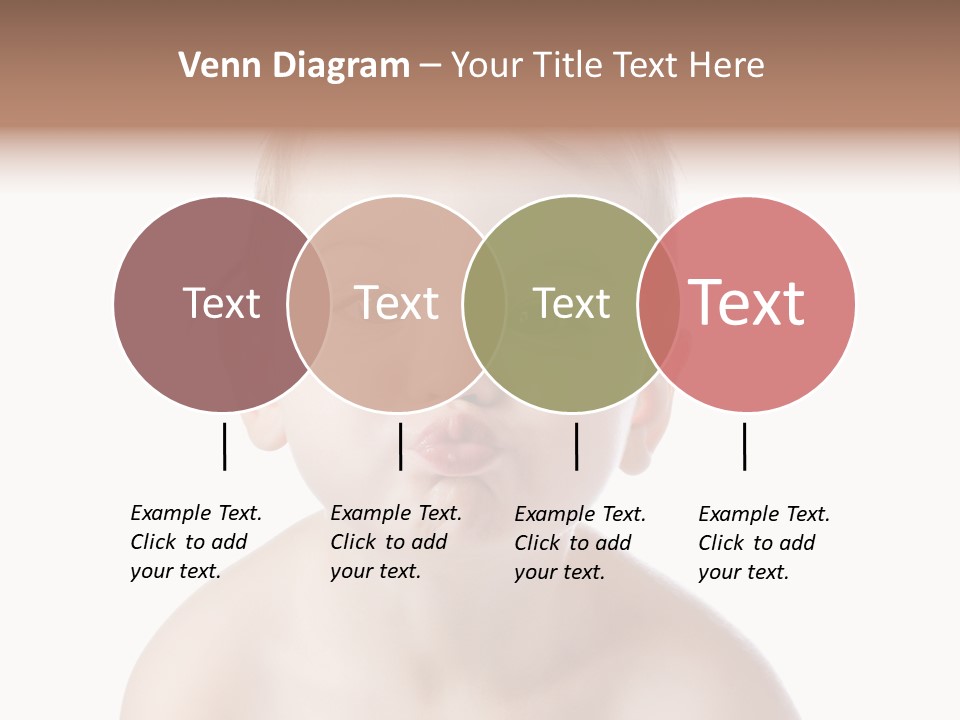 One Isolated Person PowerPoint Template