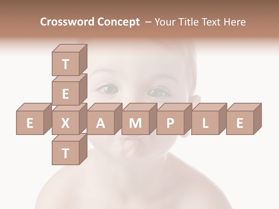 One Isolated Person PowerPoint Template