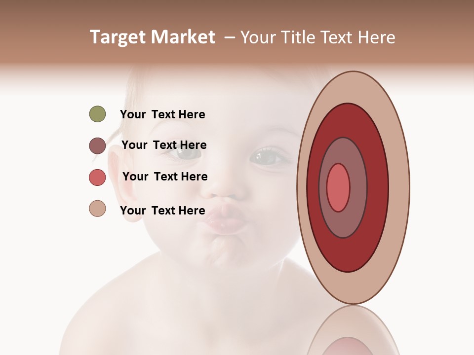 One Isolated Person PowerPoint Template