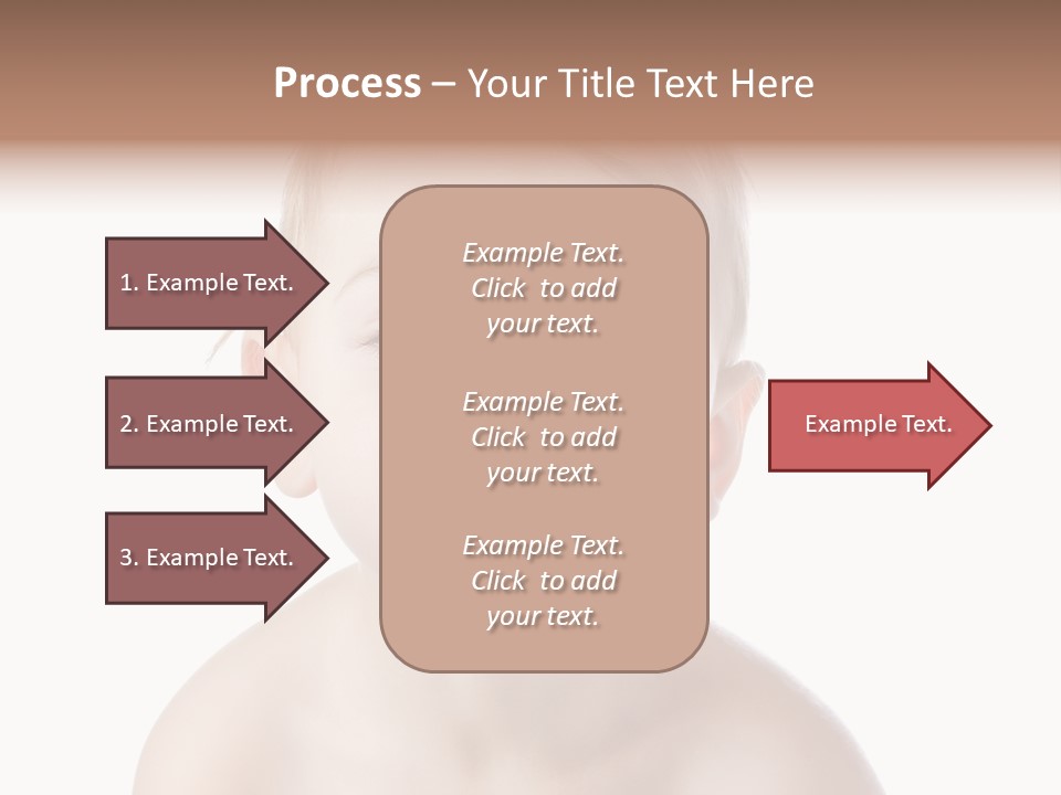 One Isolated Person PowerPoint Template