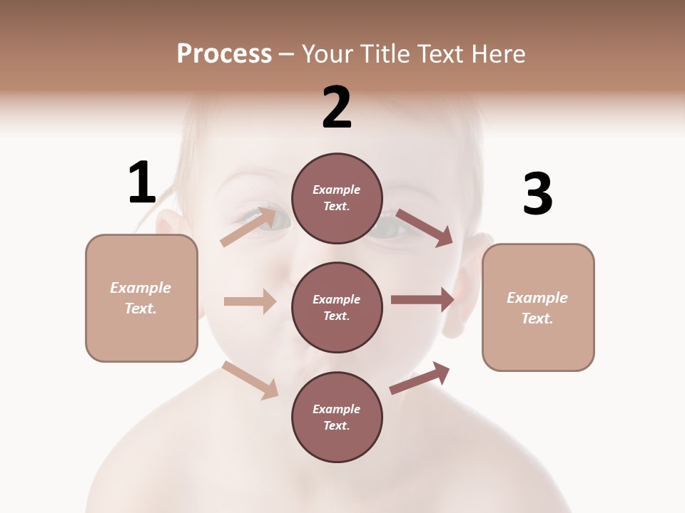 One Isolated Person PowerPoint Template
