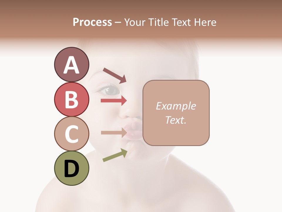 One Isolated Person PowerPoint Template
