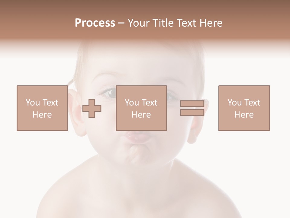 One Isolated Person PowerPoint Template