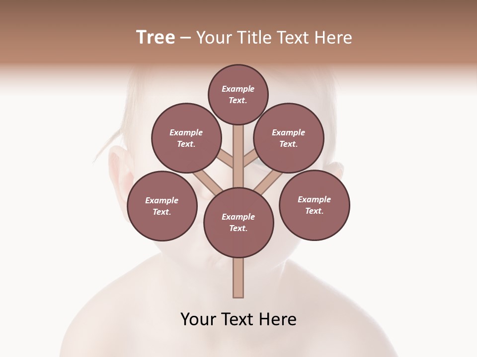 One Isolated Person PowerPoint Template