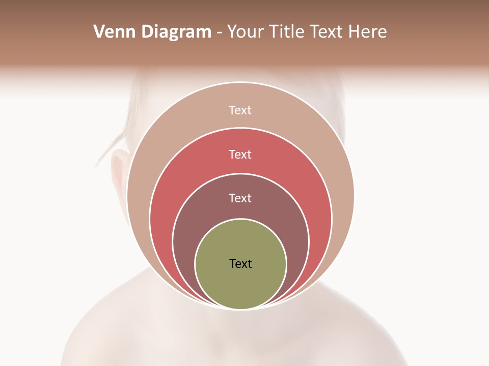 One Isolated Person PowerPoint Template