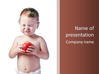 Apple People Small PowerPoint Template