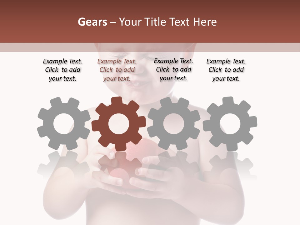 Apple People Small PowerPoint Template