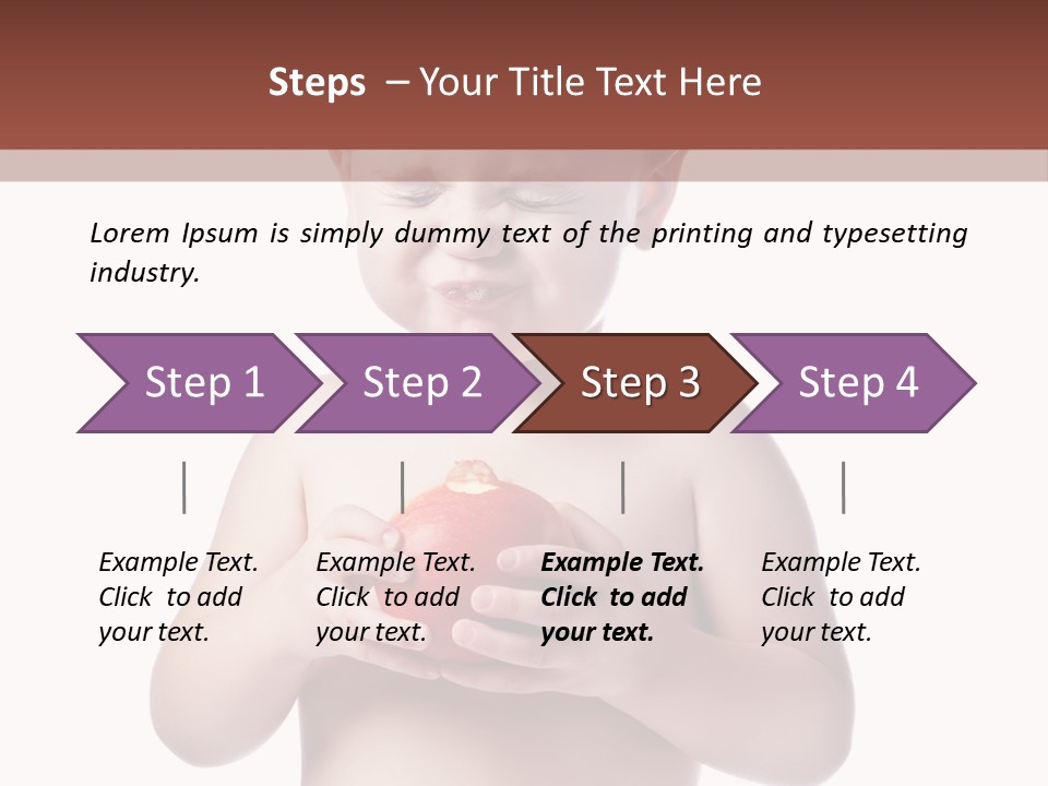 Apple People Small PowerPoint Template