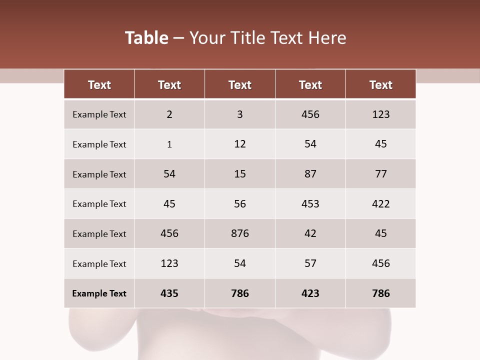 Apple People Small PowerPoint Template