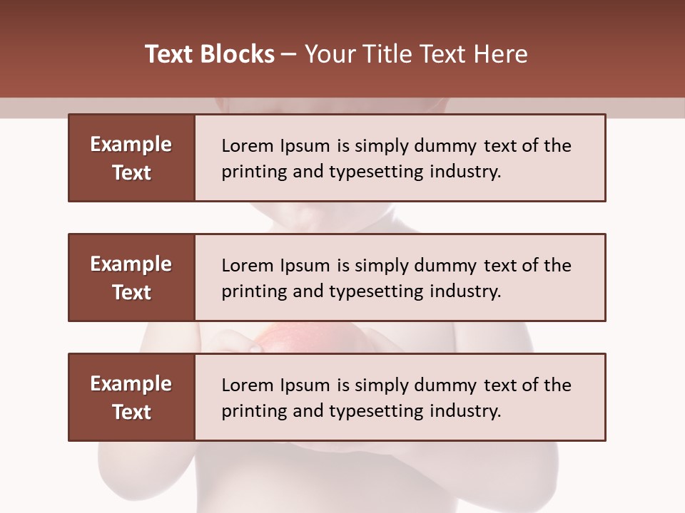 Apple People Small PowerPoint Template